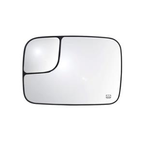 Kool Vue Mirror Glass Compatible with Jeep Liberty 2002-2007 Mirror Glass Driver Side Non-Heated with Backing Plate