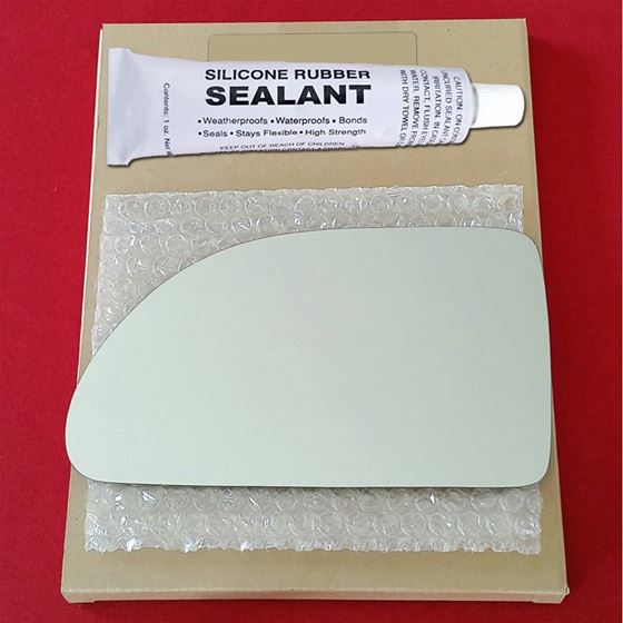 Mirror Glass Replacement + Silicone Adhesive for E