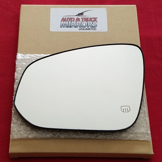 Mirror Glass with Backing for 14-18 Highlander Dri