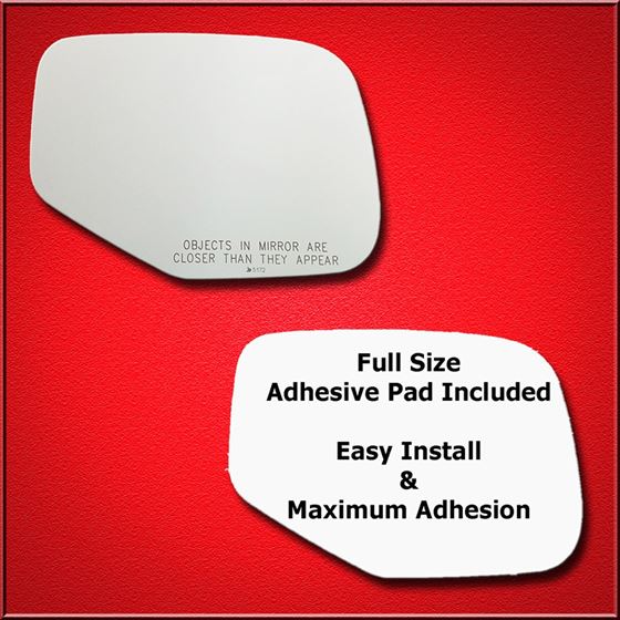 Mirror Glass Replacement + Full Adhesive for 06-14