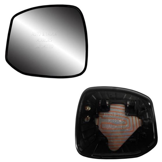 Fits 14-15 Honda Civic Driver Side Mirror Glass wi