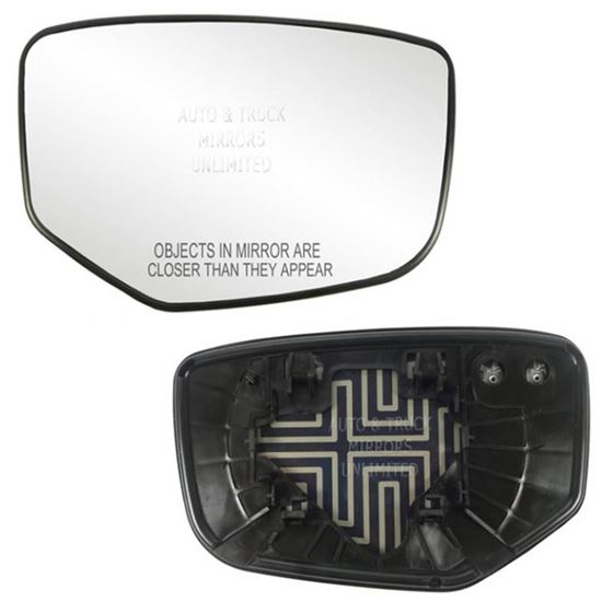 08-12 Honda Accord Passenger Side Mirror Glass with HEATED Backing Plate