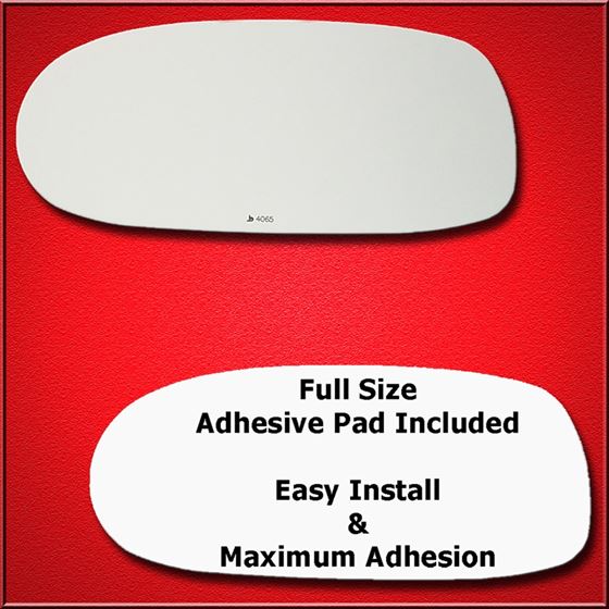 Mirror Glass Replacement + Full Adhesive for 05-13