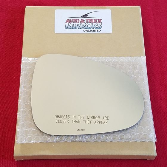 Mirror Glass + ADHESIVE for 11-17 Volkswagen Touar