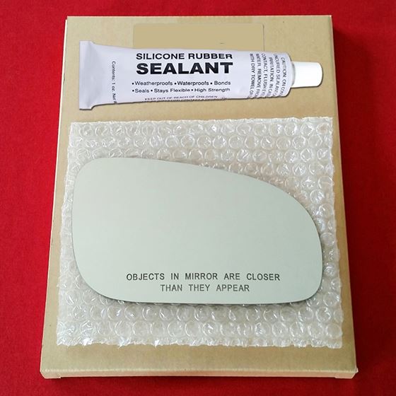 Mirror Glass Replacement + Silicone Adhesive for V