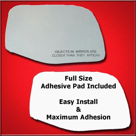 Mirror Glass Replacement + Silicone Adhesive for-3