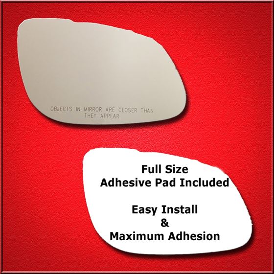 Mirror Glass Replacement + Full Adhesive for 03-06