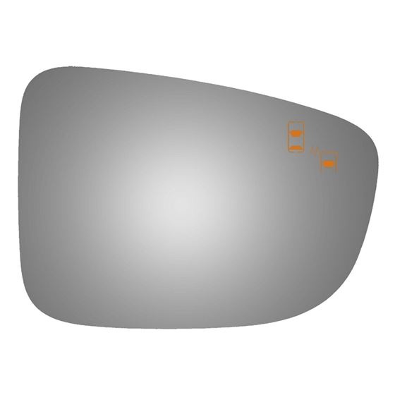 Mirror Glass for Mazda 3, 6 Passenger Side Replace