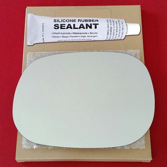 Mirror Glass Replacement + Silicone Adhesive for D