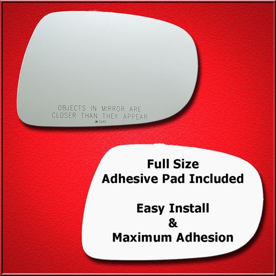 Mirror Glass + Full Adhesive for ES, IS Series Pas