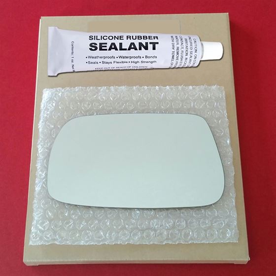 Mirror Glass Replacement + Silicone Adhesive for T