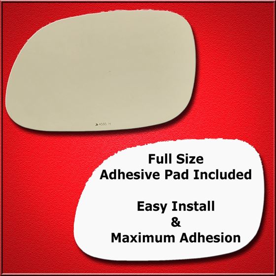 Mirror Glass Replacement + Full Adhesive for 14-19