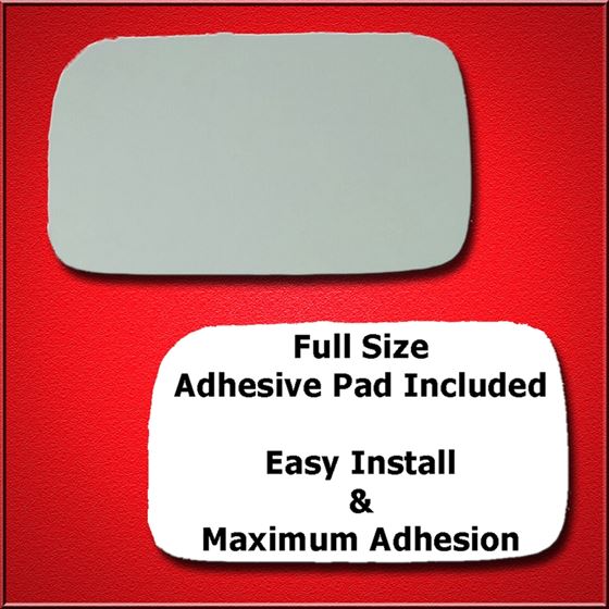 Mirror Glass Replacement + Full Adhesive for 87-91