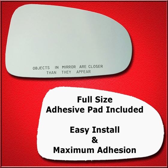 Mirror Glass Replacement + Silicone Adhesive for-3