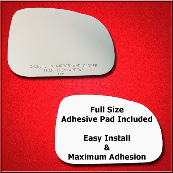 Mirror Glass Replacement + Full Adhesive for 06-08