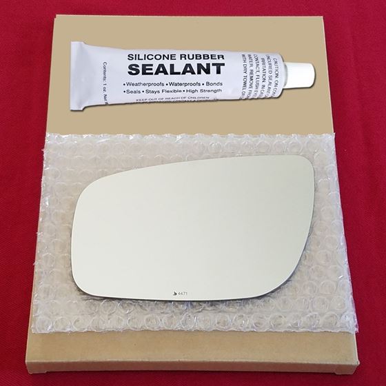 Mirror Glass Replacement + Silicone Adhesive for M