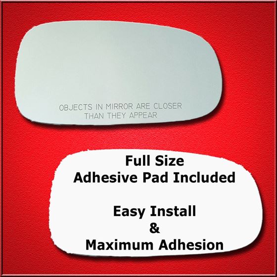 Mirror Glass Replacement + Full Adhesive for 03-11