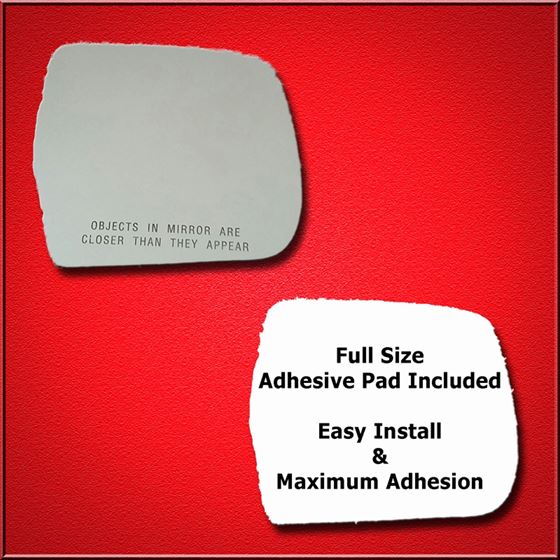 Mirror Glass Replacement + Full Adhesive for 99-07