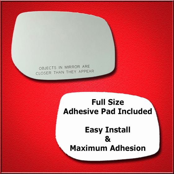 Mirror Glass Replacement + Full Adhesive for 07-11