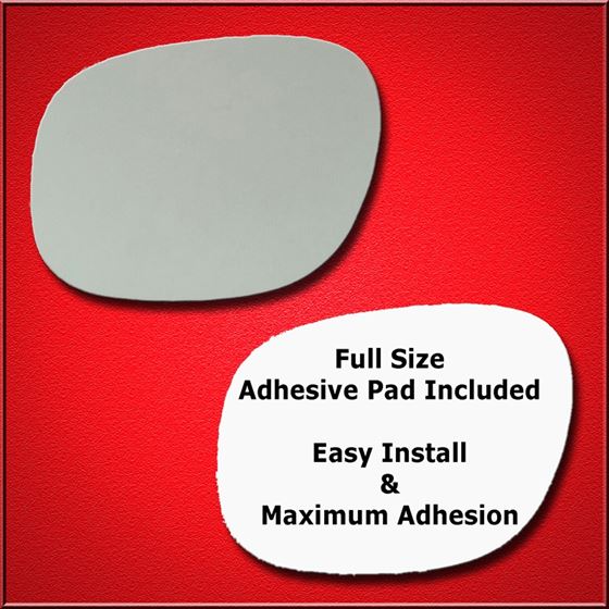 Mirror Glass Replacement + Full Adhesive for 96-00