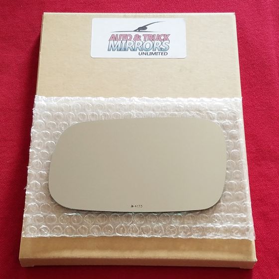 Mirror Glass + ADHESIVE for 05-06 Saab 9-2X Driver