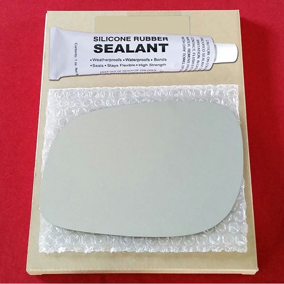 Mirror Glass Replacement + Silicone Adhesive for F