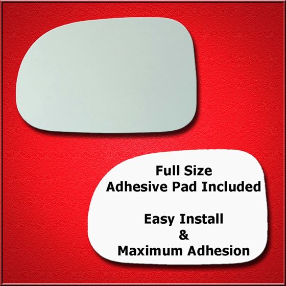 Mirror Glass Replacement + Full Adhesive for 89-94