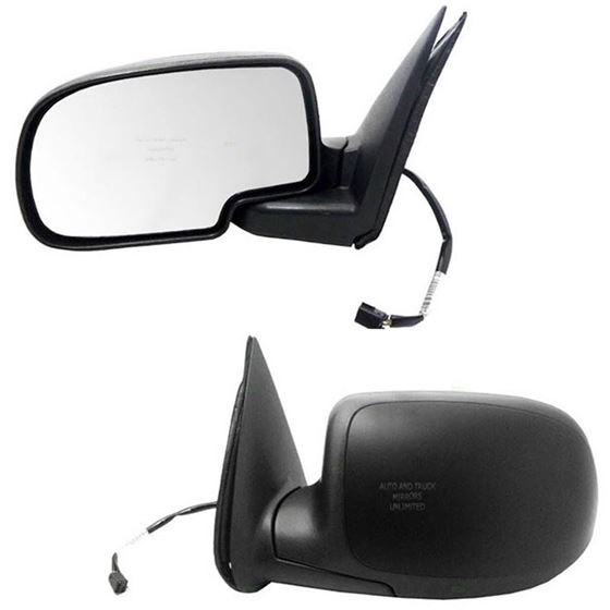 99-02 Chevrolet Silverado and 99-02 GMC Sierra Driver Side Mirror Assembly