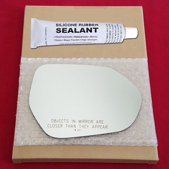 Mirror Glass Replacement + Silicone Adhesive for C