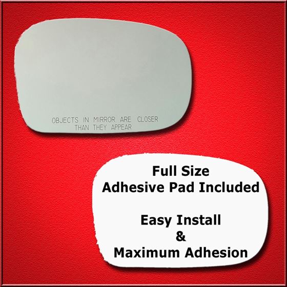 Mirror Glass Replacement + Full Adhesive for Fores