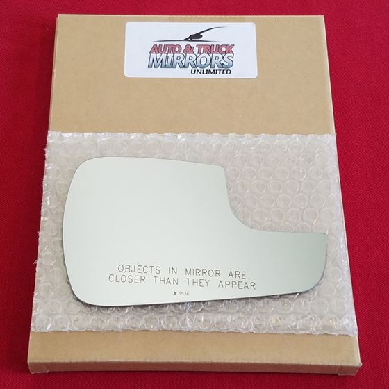 Mirror Glass + ADHESIVE for 13-18 Ford Fusion Pass