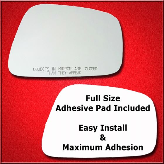 Mirror Glass Replacement + Full Adhesive for 05-08