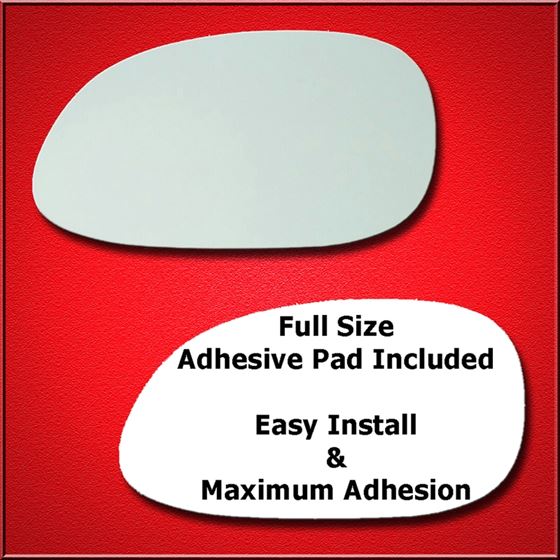 Mirror Glass Replacement + Full Adhesive for 92-95