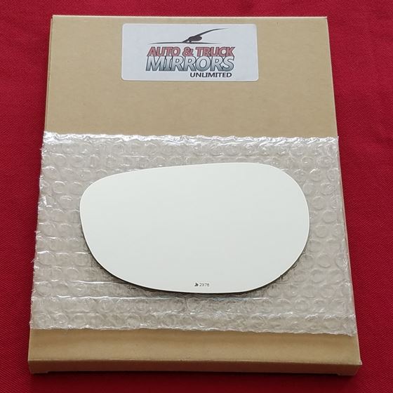 Mirror Glass for 04-11 Mazda RX-8 Driver Side Repl