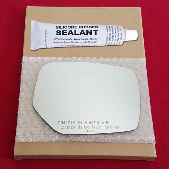 Mirror Glass Replacement + Silicone Adhesive for F