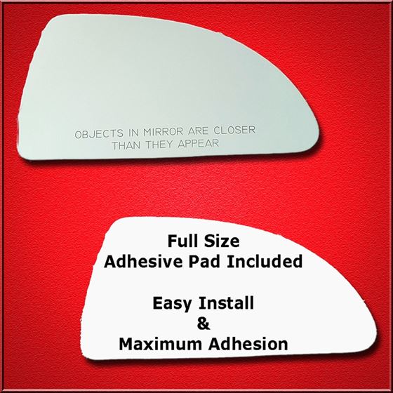 Mirror Glass Replacement + Full Adhesive for 06-12
