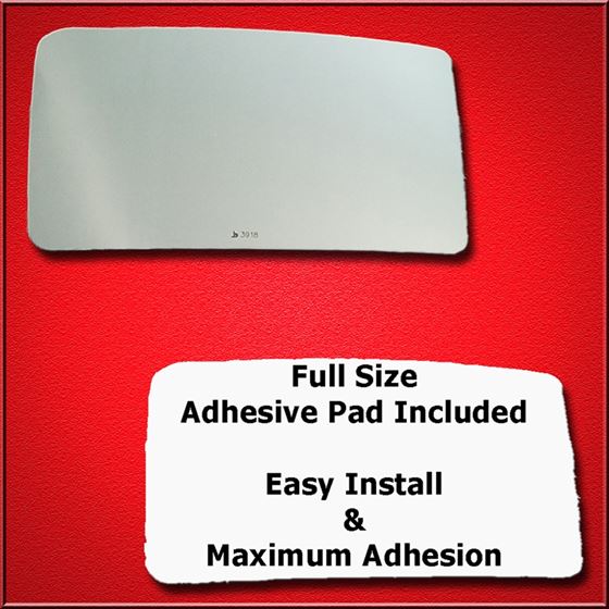 Mirror Glass Replacement + Full Adhesive for F-Ser