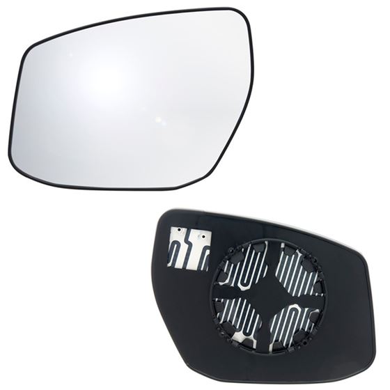 Fits 13-17 Nissan Sentra Driver Side Mirror Glass 