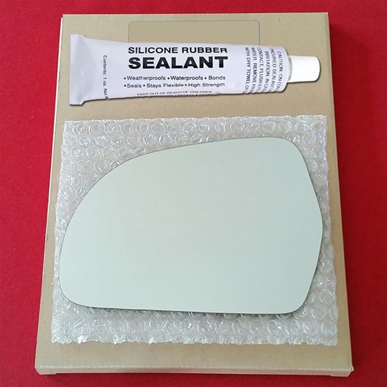 Mirror Glass Replacement + Silicone Adhesive for A