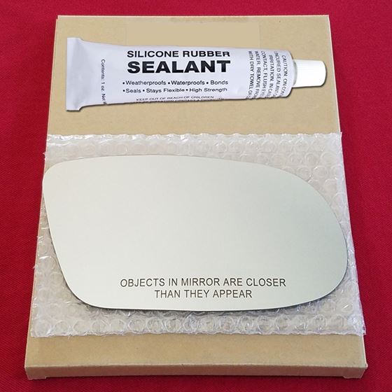 Mirror Glass Replacement + Silicone Adhesive for B