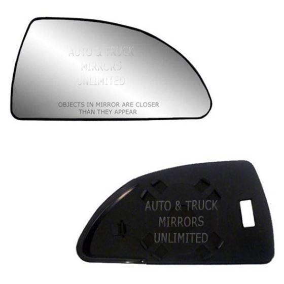 06-12 Chevrolet Impala Passenger Side Mirror Glass with Backing Plate