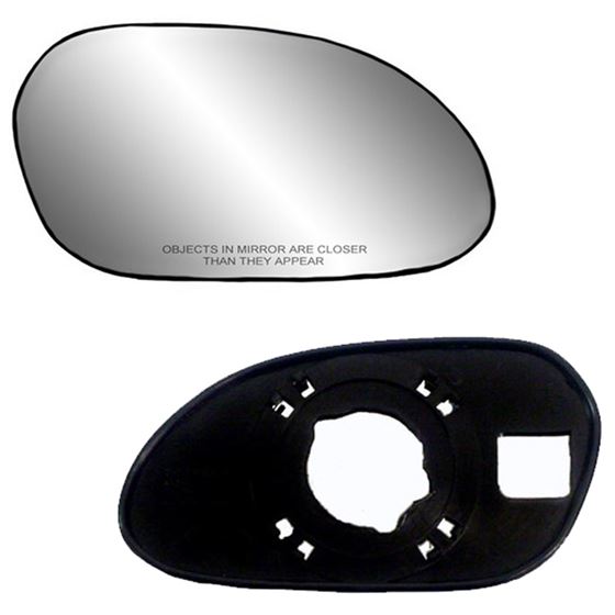 Fits Sable, Taurus Passenger Side Mirror Glass wit