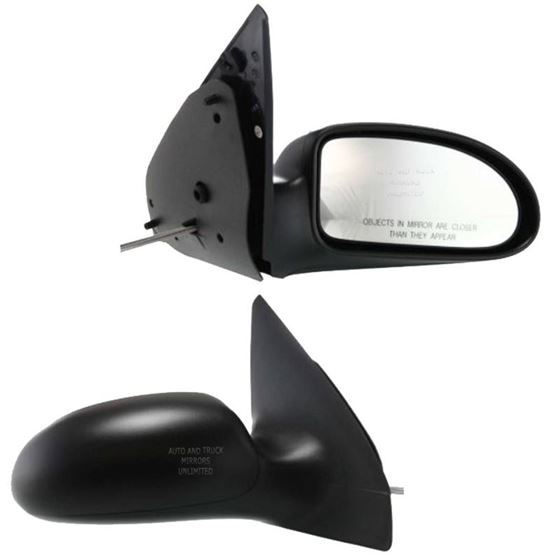Fits 00-01 Ford Focus Passenger Side Mirror Assemb