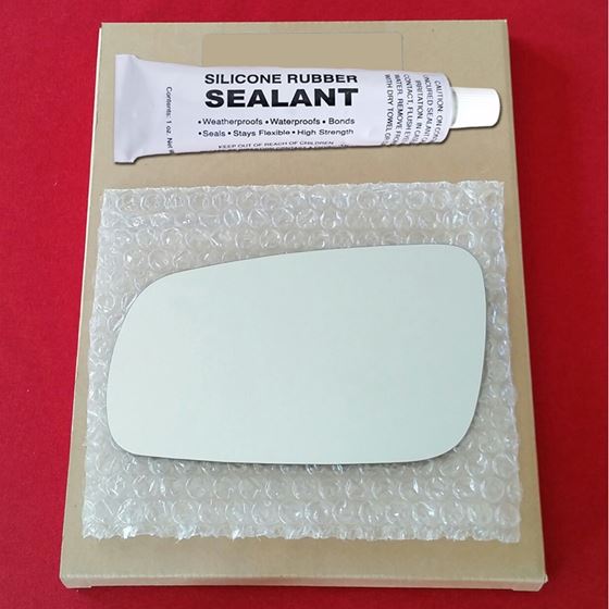 Mirror Glass Replacement + Silicone Adhesive for J