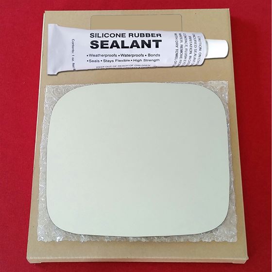 Mirror Glass Replacement + Silicone Adhesive for M