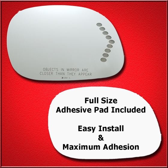 Mirror Glass + Full Adhesive for Expedition, F-Ser