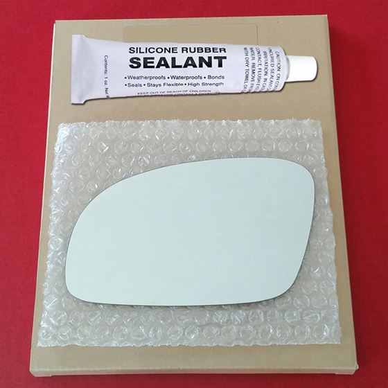 Mirror Glass Replacement + Silicone Adhesive for V