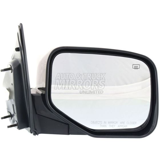 Side View Mirror Power Textured Black LH & RH Pair Set for 06-13 Honda Ridgeline 