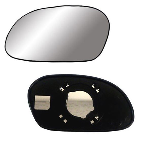 Fits Sable, Taurus Driver Side Mirror Glass with B