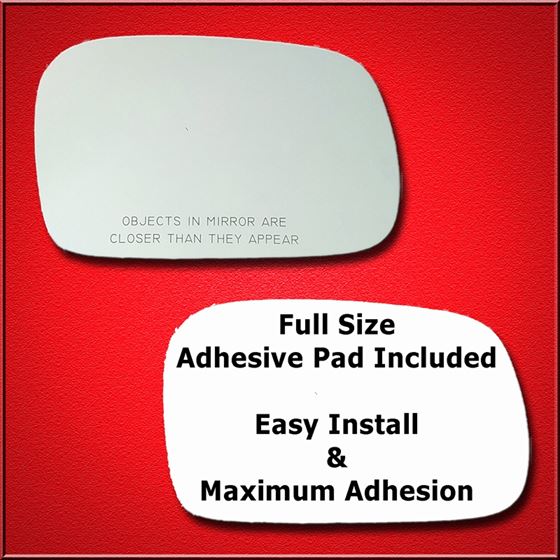Mirror Glass Replacement + Full Adhesive for 06-11
